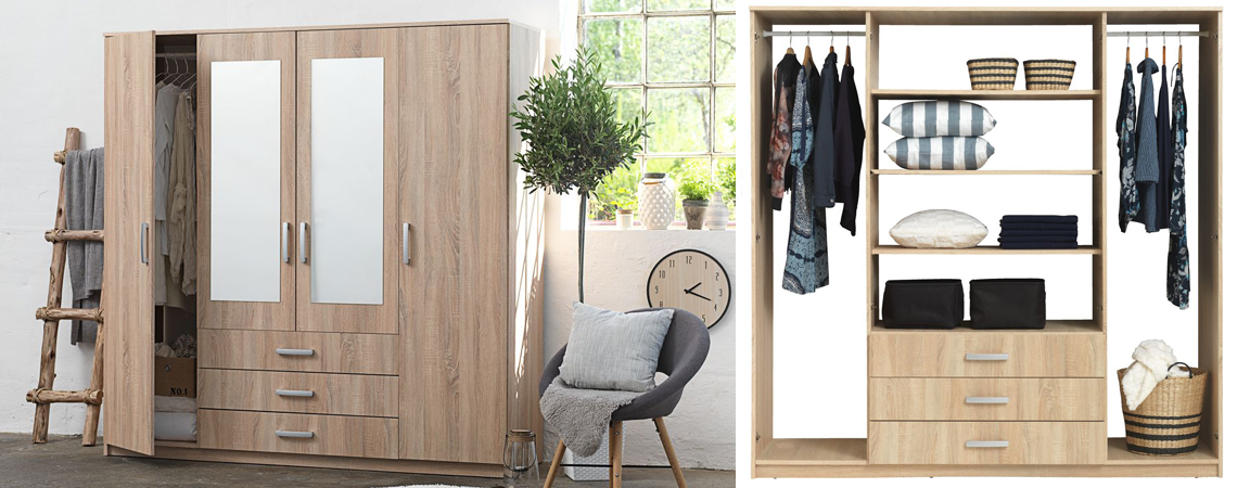 best wardrobe organising tips