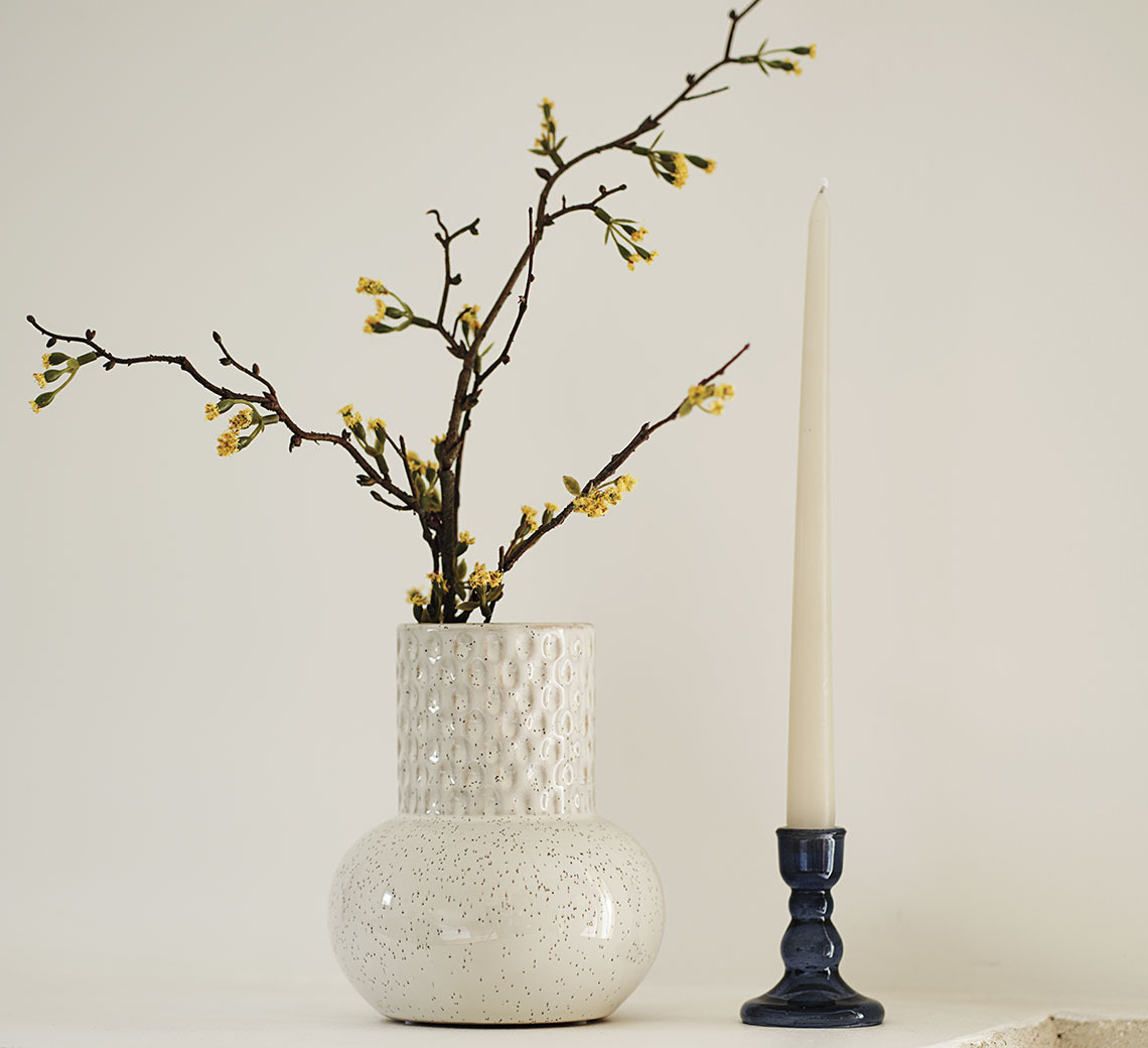 INGBERT vase and TORLEK candlestick Vase and candlestick