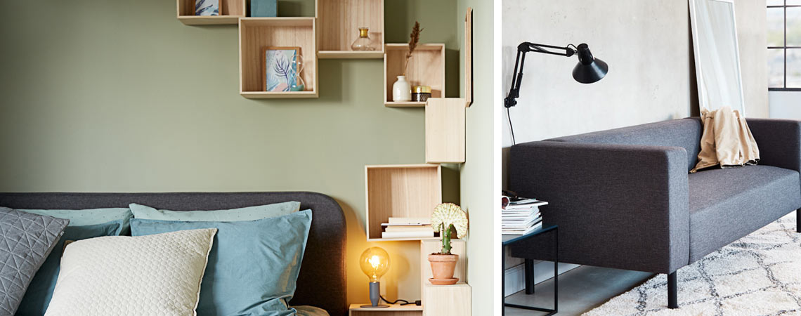 Inspiration for how to furnish your studio flat Studio flat layout ideas