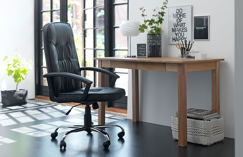 A comfortable desk chair is vital when working A comfortable desk chair is vital when working