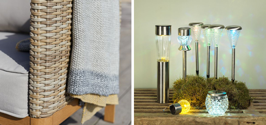 Take cosy throws and solar lights camping Take cosy throws and solar lights camping