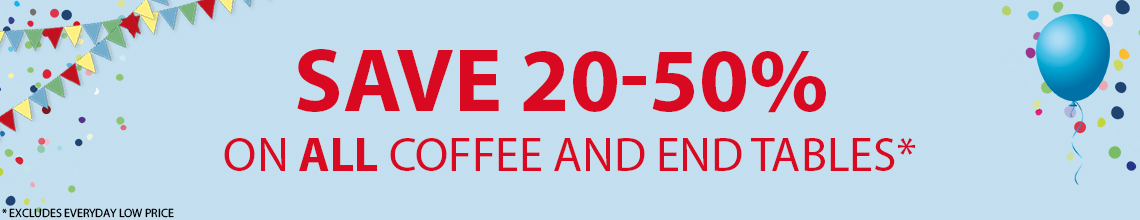JYSK savings on coffee and side tables