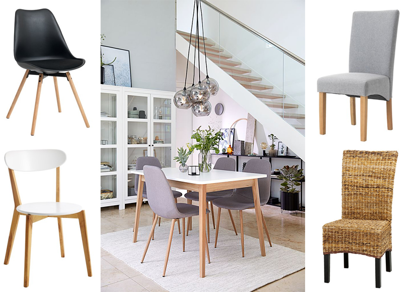 Mix and match different chairs for a unique look Mix and match different chairs for a unique look