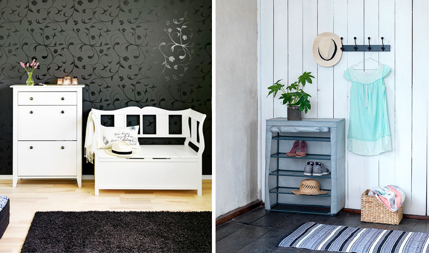 Shoe storage and shoe racks from JYSK Shoe storage and shoe racks from JYSK